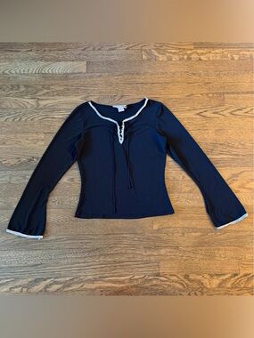 Necessary Objects 90s Bell Sleeve Top